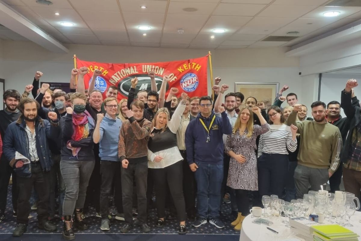 RMT young members’ conference 2022: Fighting resolve on display
