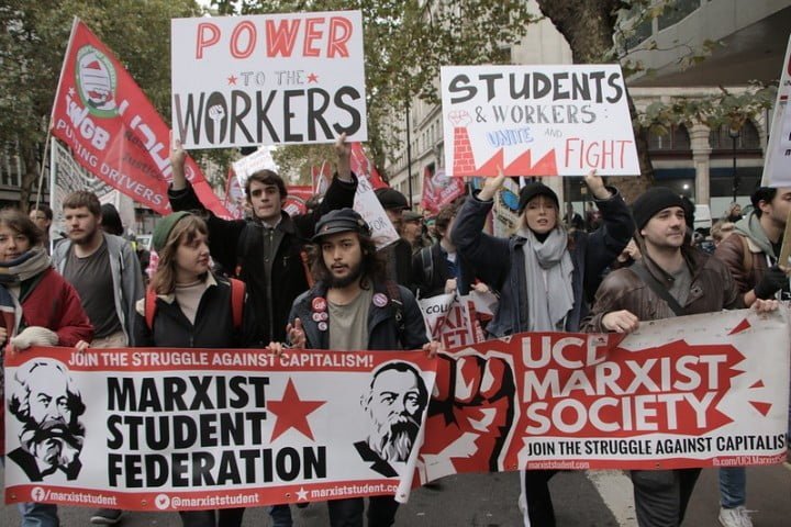 Students and workers unite
