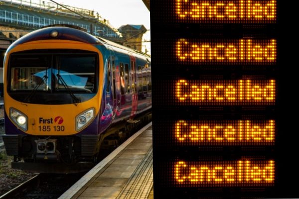 Train cancelled