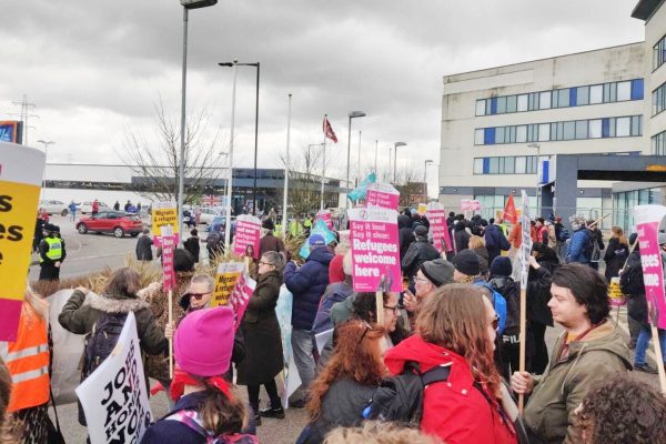 Sheffield anti racist demo 2023