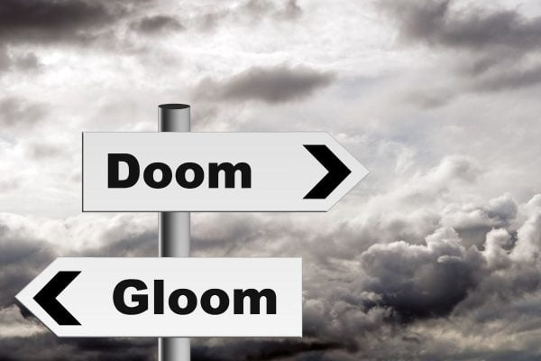Doom or Gloom sign posts