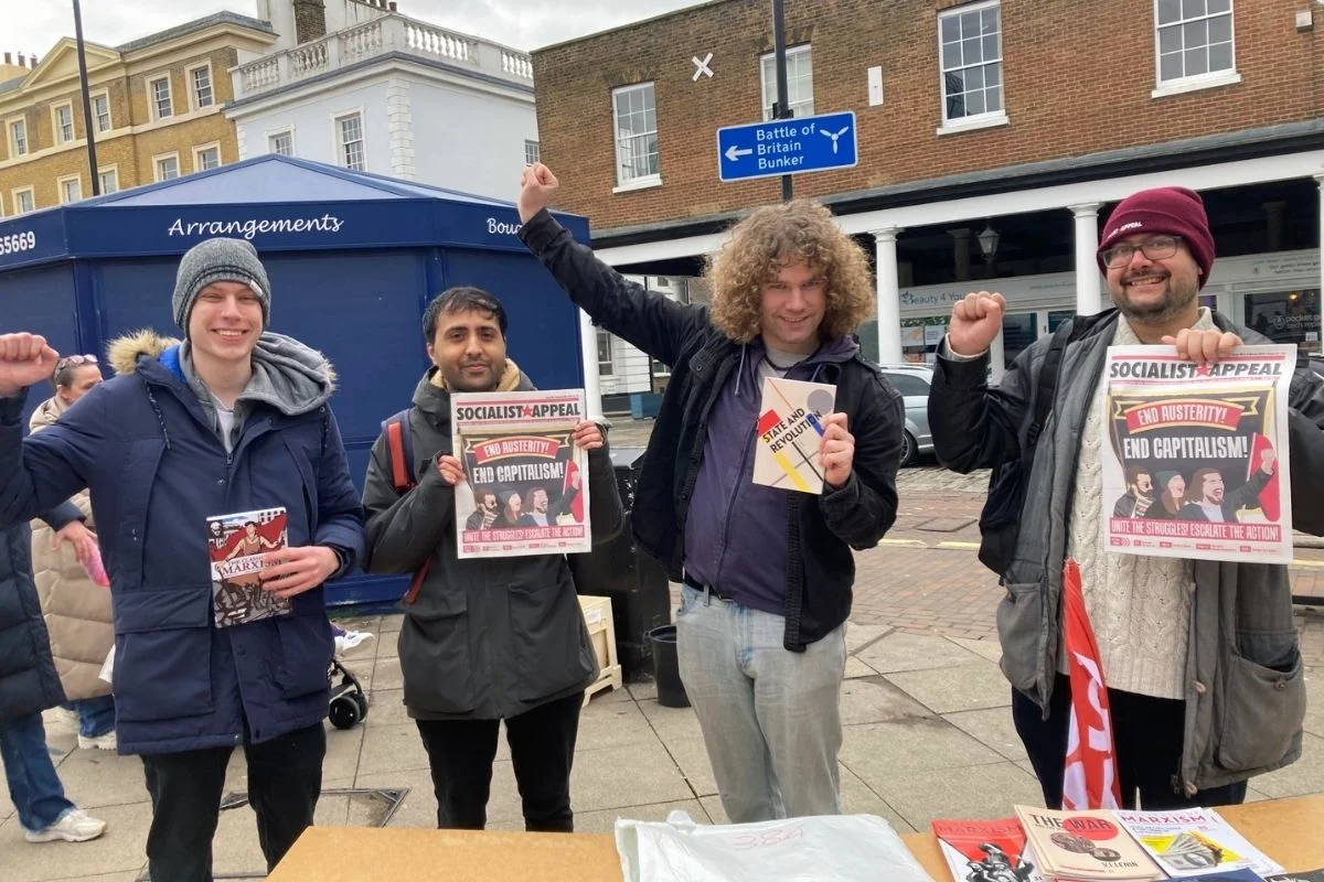 Harrow Socialist Appeal comrades