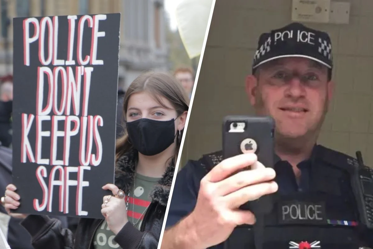 Police_dont_keep_us_safe_placard_David_Carrick