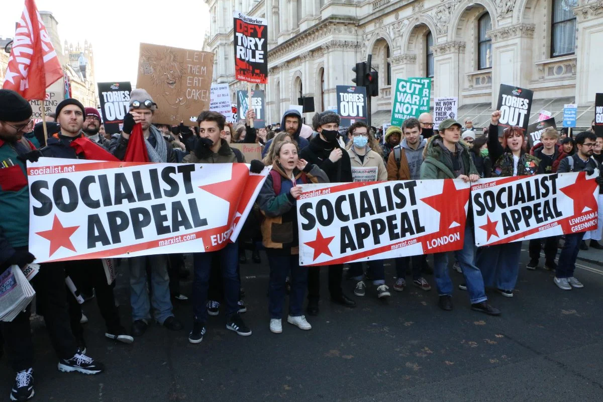 Socialist Appeal banners