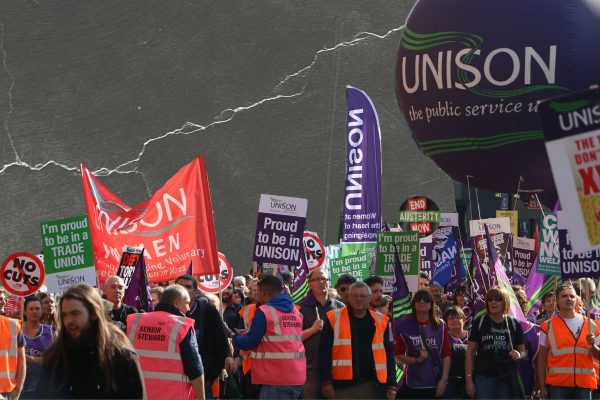 Unison march crack background
