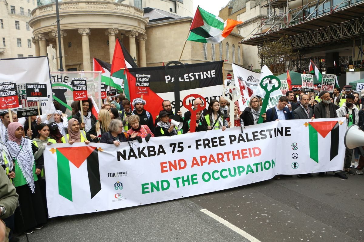 Thousands march for Palestine: Intifada until victory!