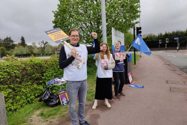 Nursing picket 2023 pascal
