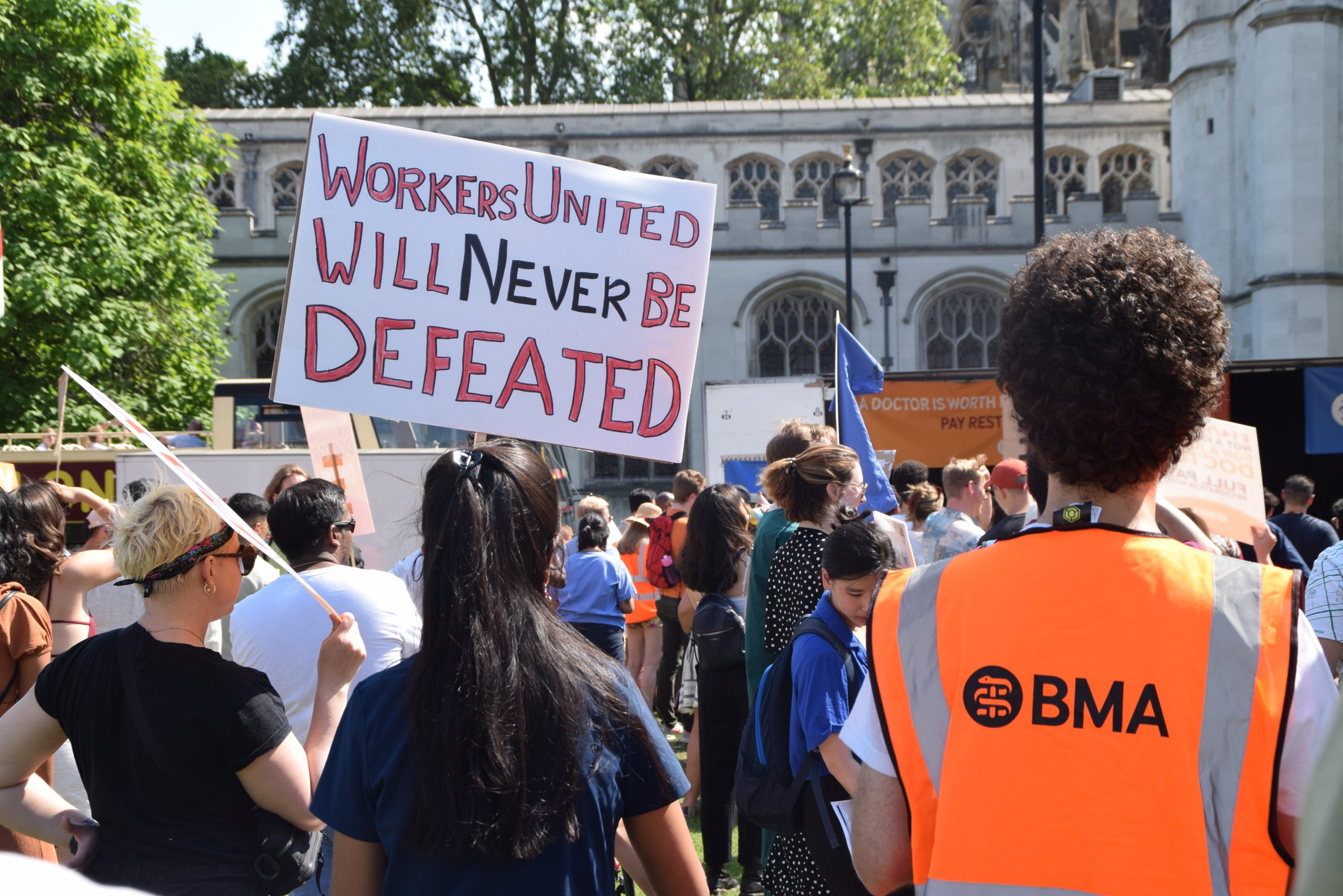 BMA workers united