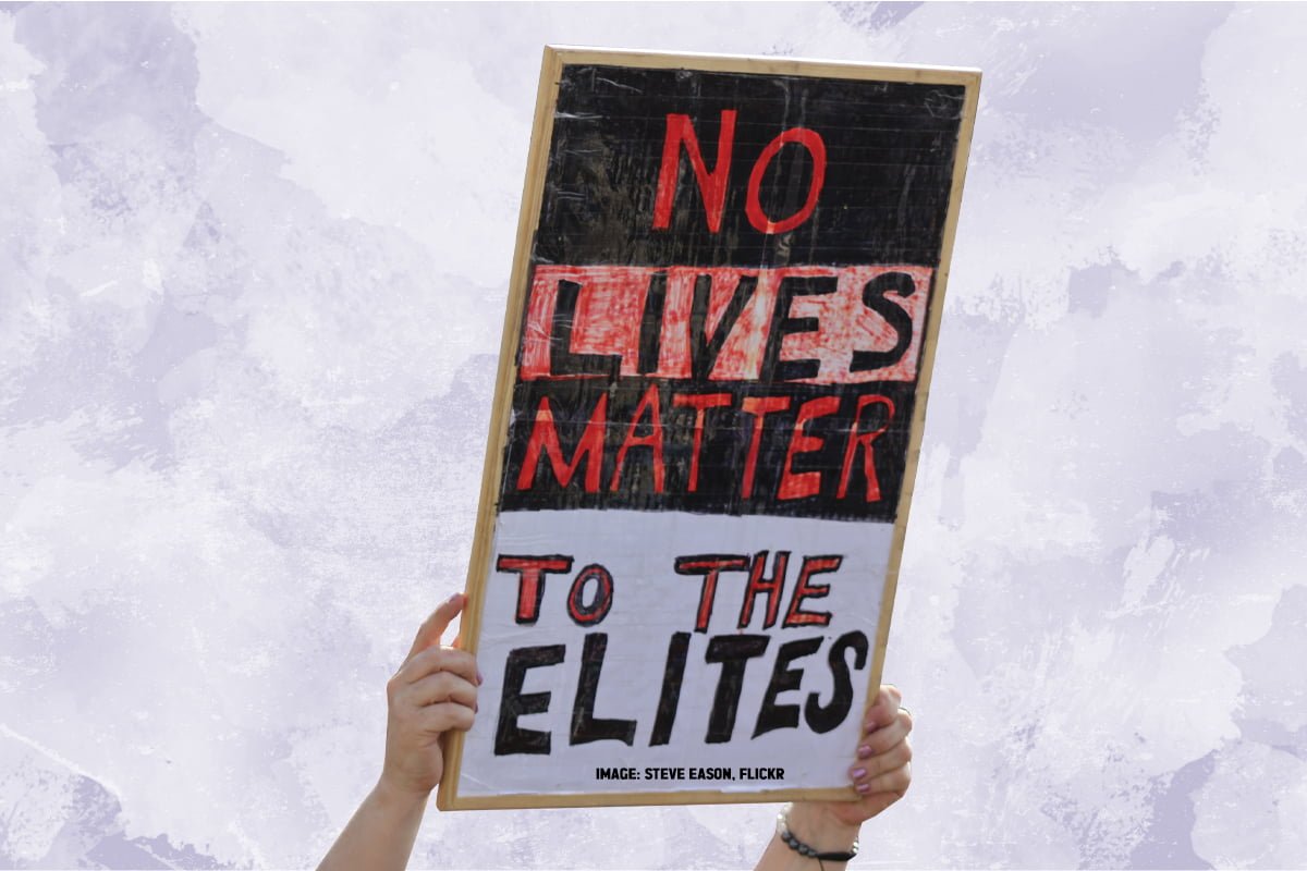 No lives matter to the elites