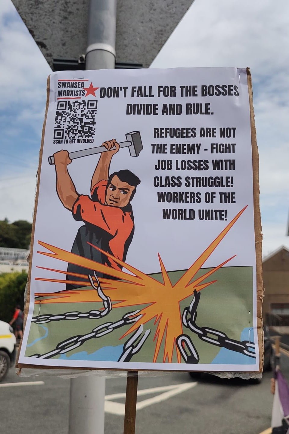 Far right infiltrate Llanelli – labour movement must mobilise!