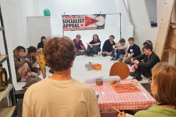 college students discussion east