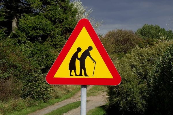 Ageing population or senile system?