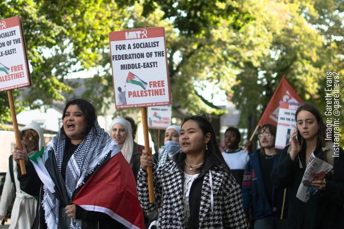 Palestine solidarity: Communists mobilise on campus