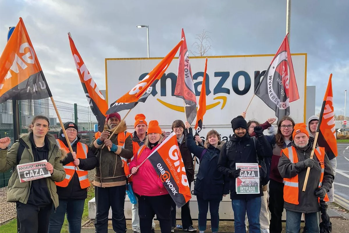 Amazon strike article