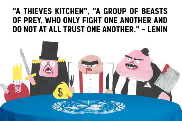 The United Nations: A talking shop for deaf ears 