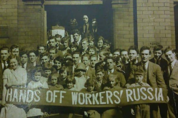 Hands off Russia campaign