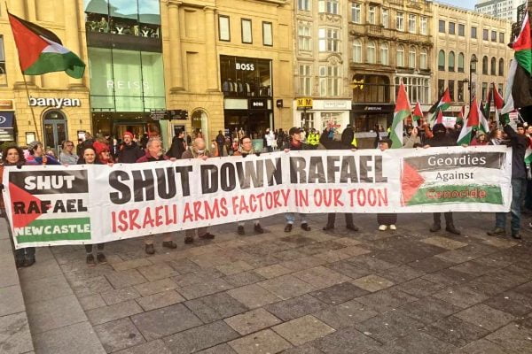 Shut down rafael banner newcastle