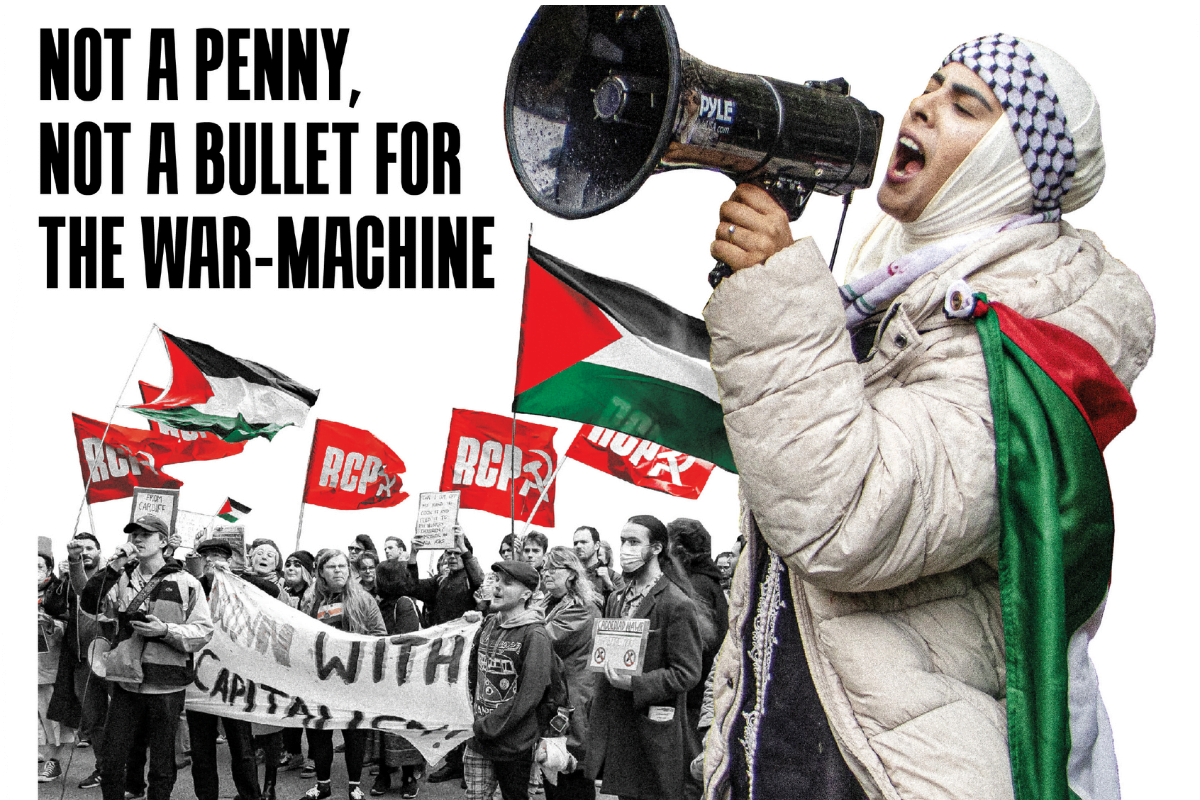 NATIONAL MEETING: Overthrow the war criminals! Build the Palestine movement!