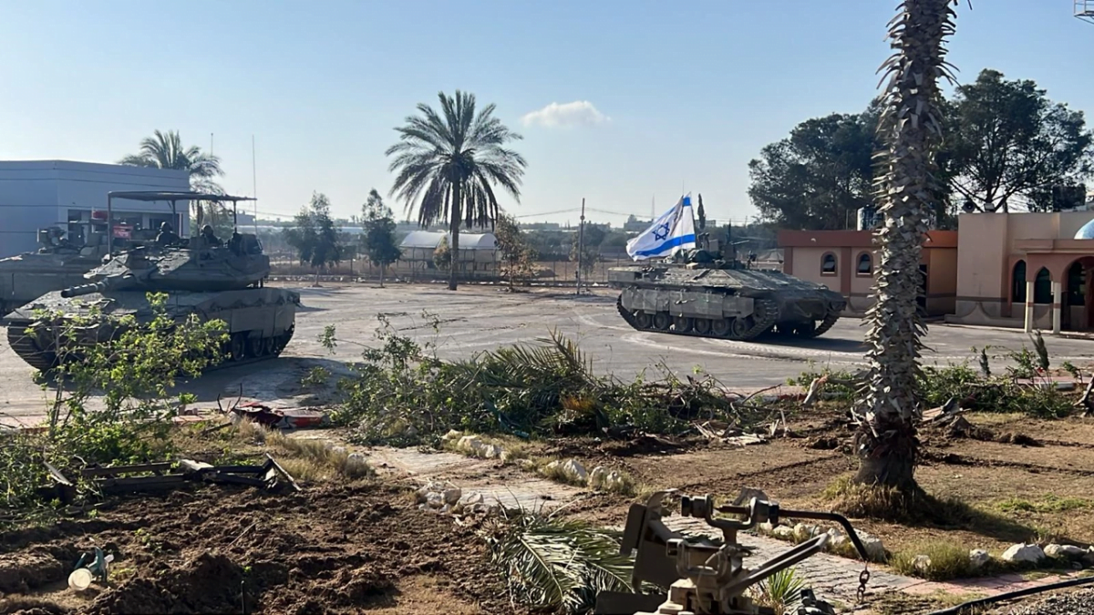 Tanks in Rafah