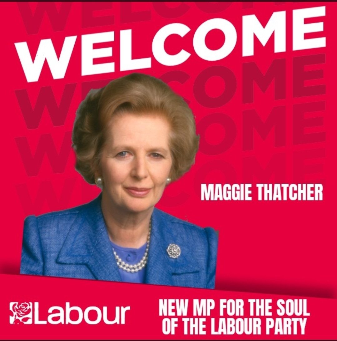 Thatcher Labour meme