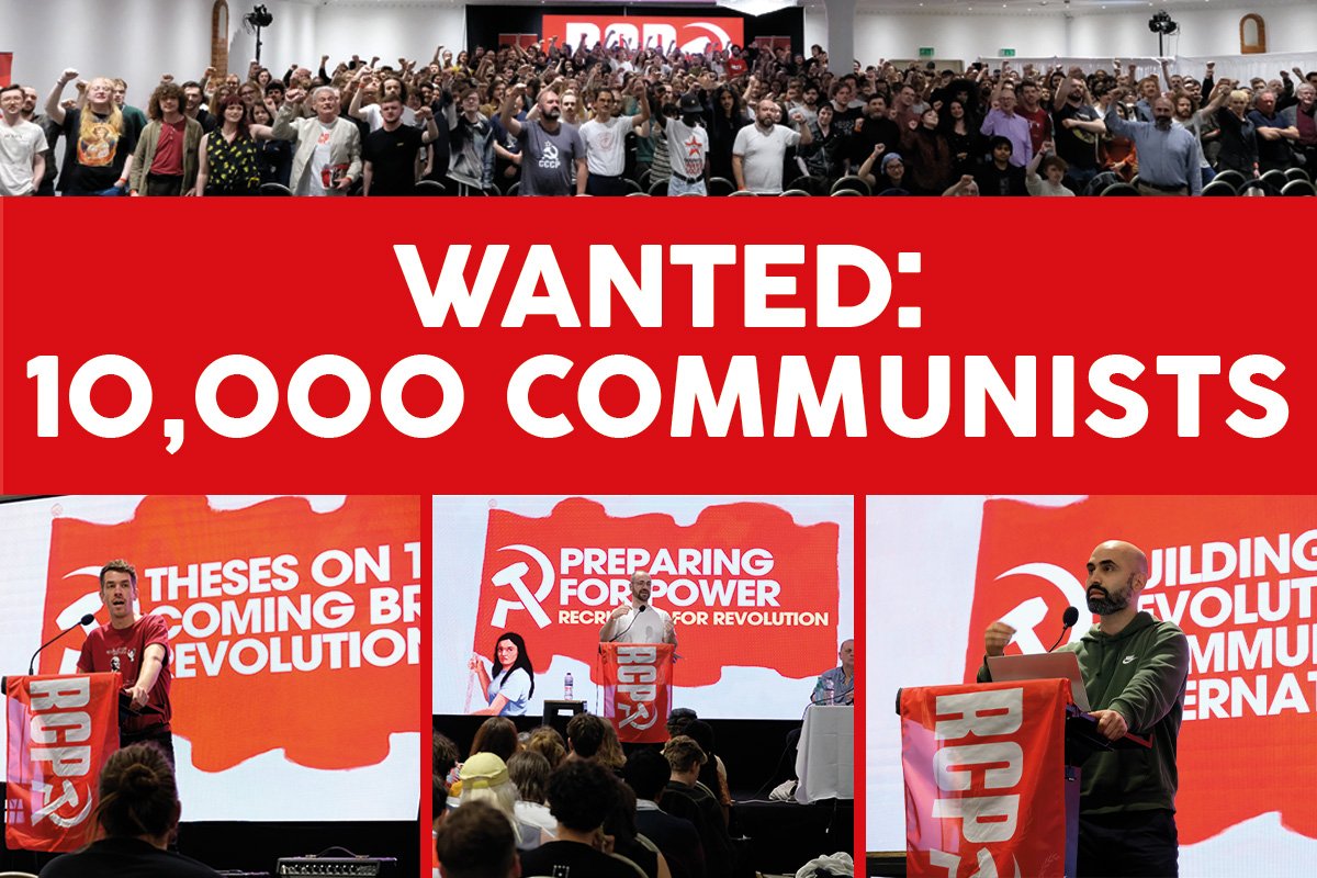 RCP founding congress: 10,000 communists wanted!