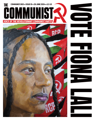 The Communist issue 10 front page