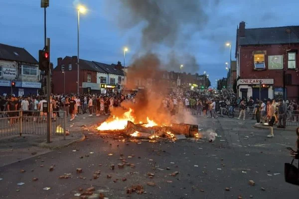 Harehills riot leeds