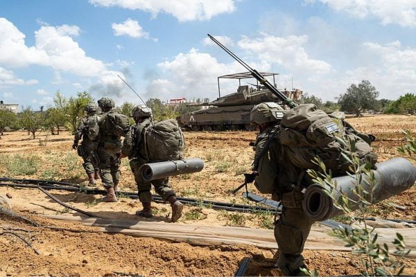 Soldiers in Palestine