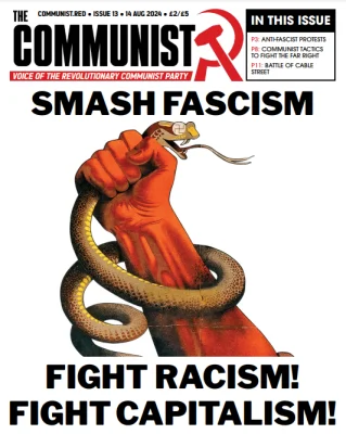 Front cover Issue 13 The Communist