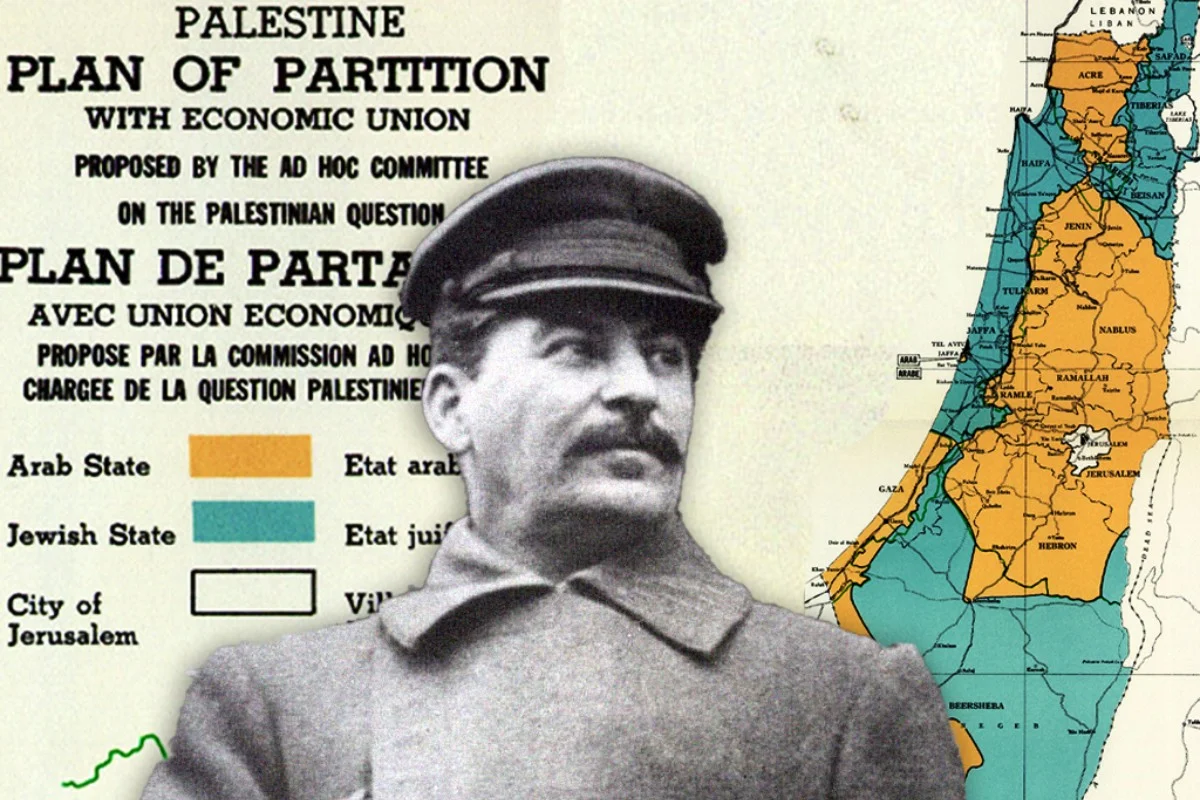 Stalin israel palestine partition