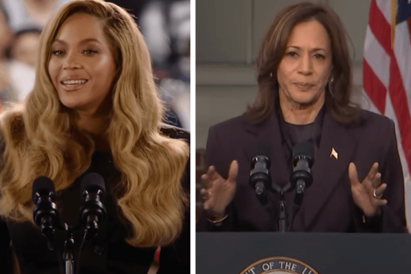 Beyonce and Kamala Harris