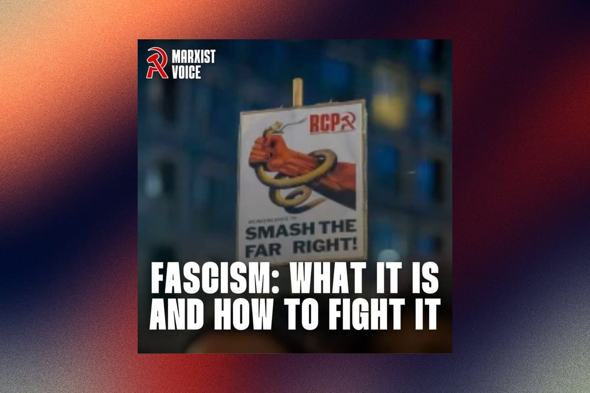 Fascism: What it is and how to fight it