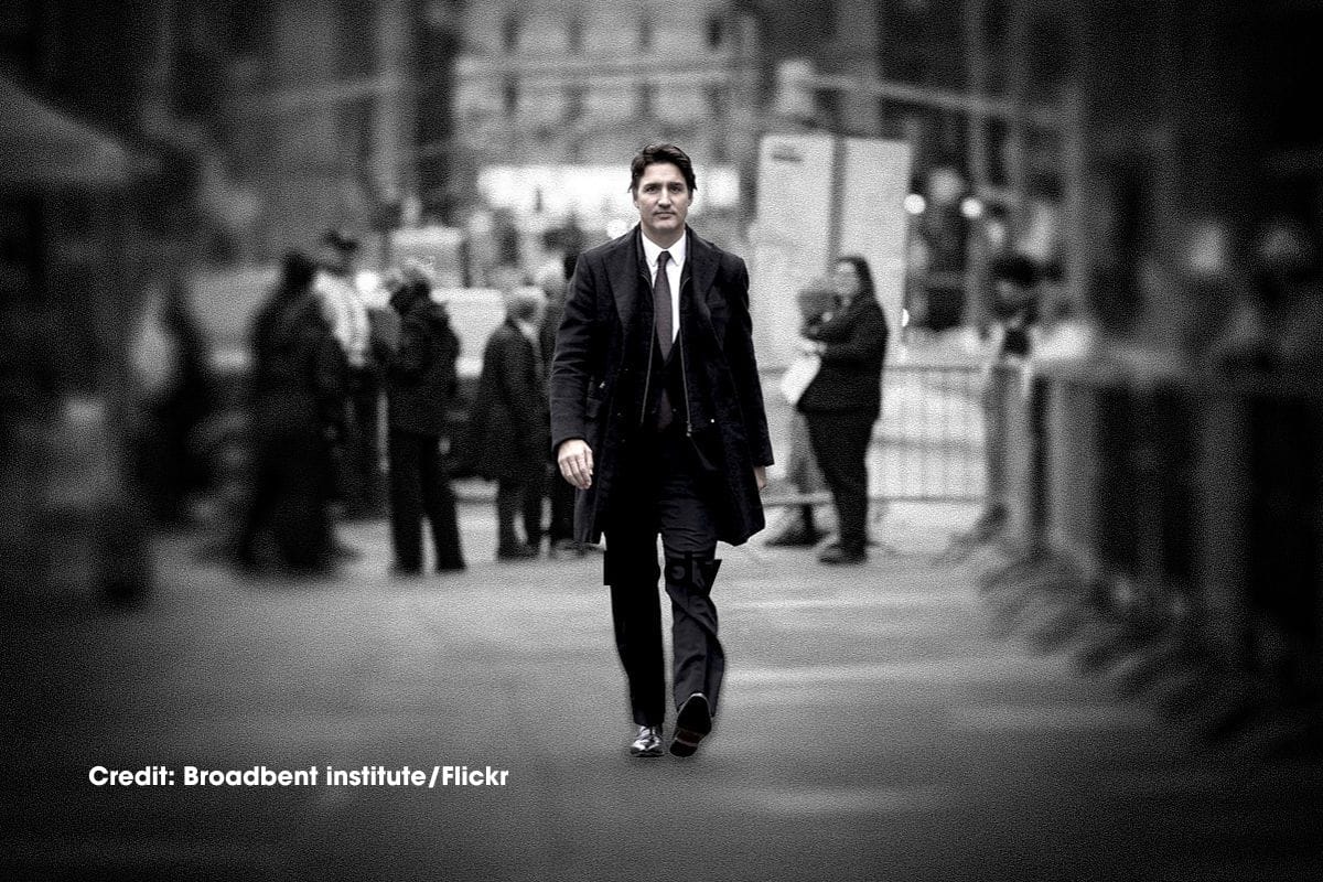 Justin Trudeau walking