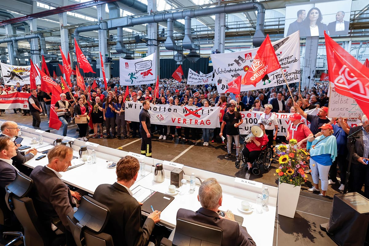 Volkswagen protest