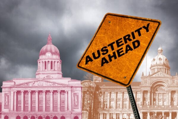 Councils crisis austerity ahead