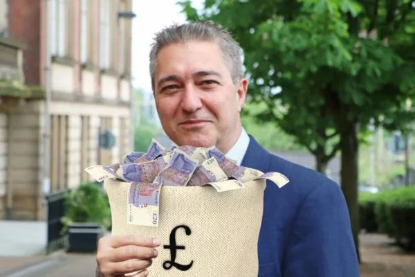 Lancashire council boss money