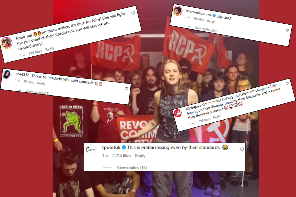 Cardiff Communists go viral