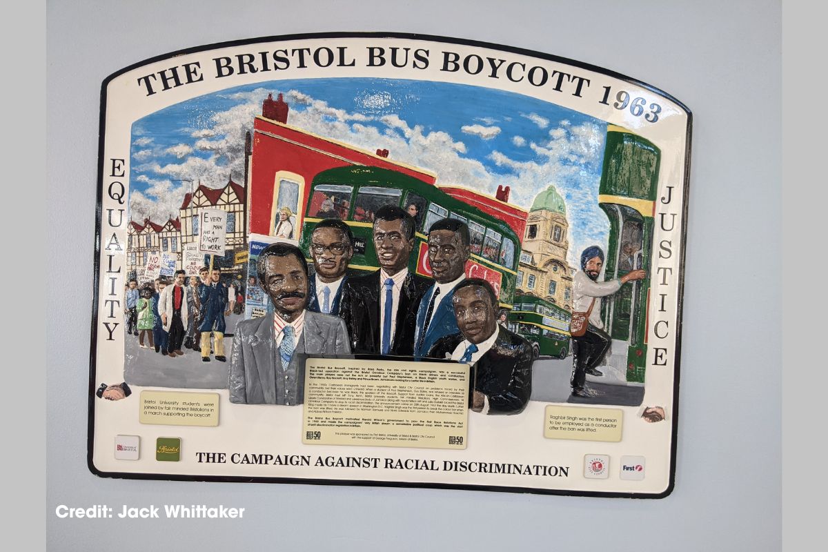 Here to fight here to stay Bristol Bus Boycott