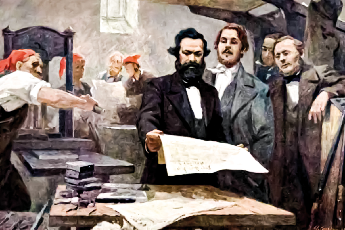 Marx and Engels paper