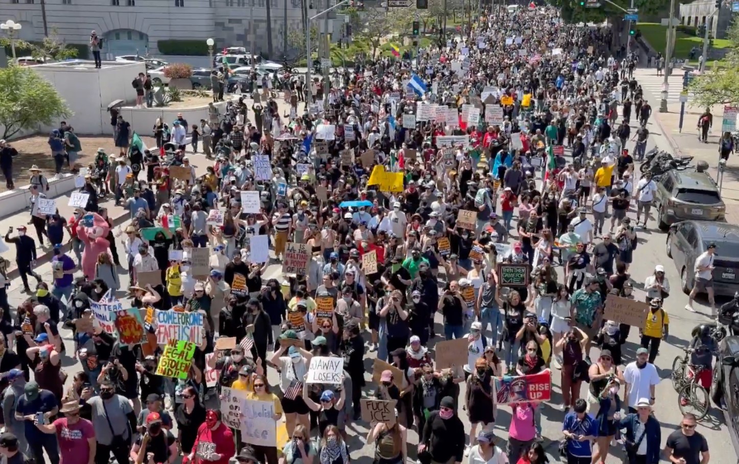 ICE protest
