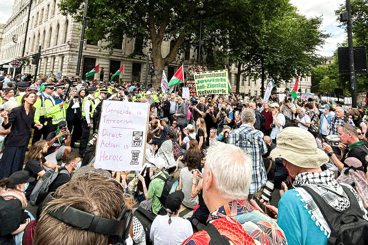 Palestine Action protest