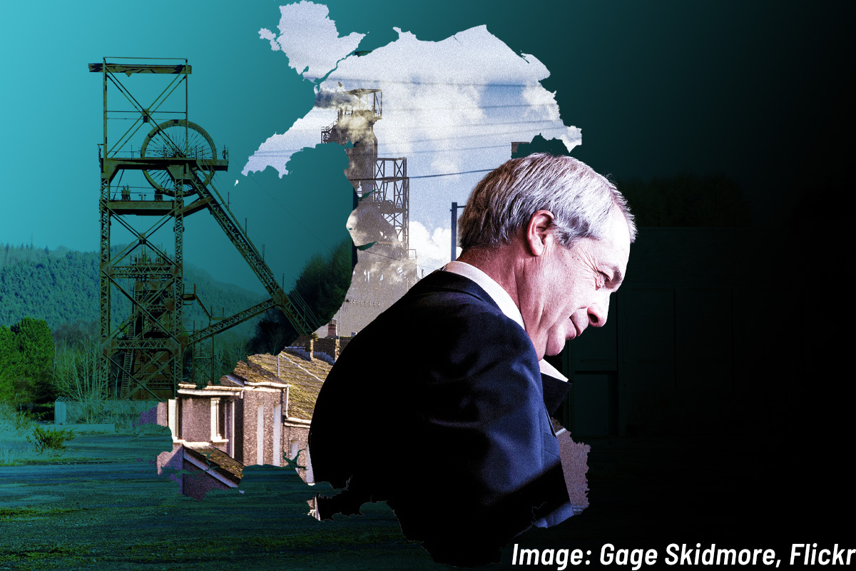 Farage and Industry Wales
