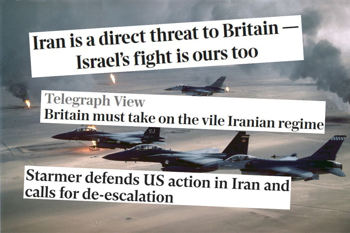 Iran headline hypocrisy