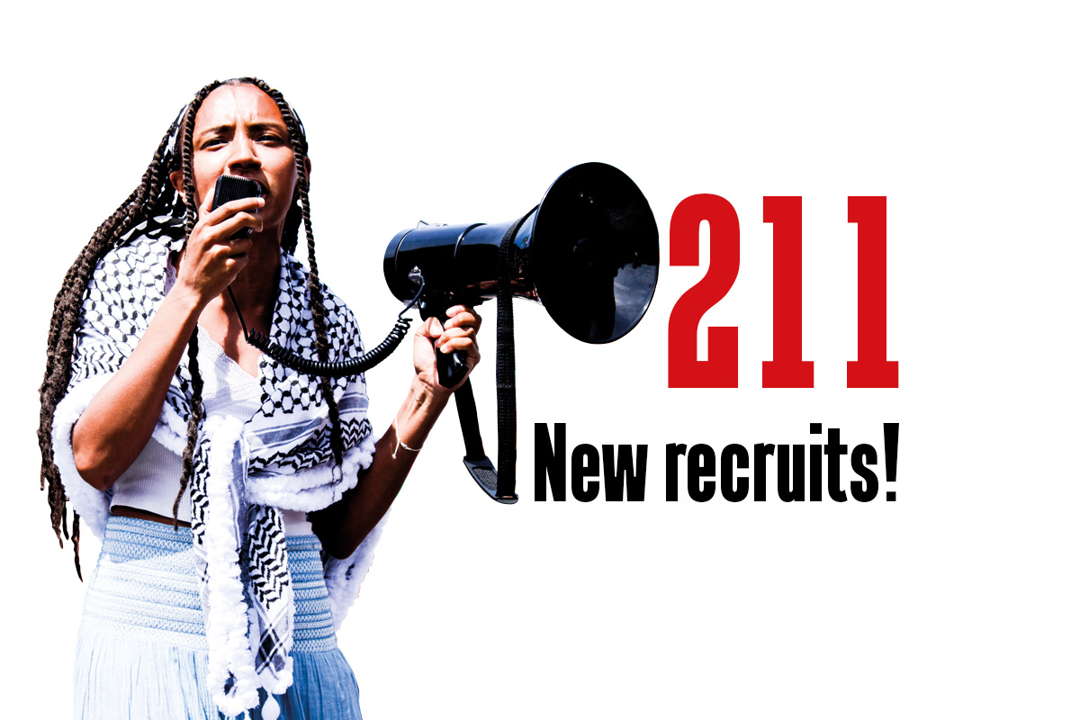 211 new recruits revolution against the billionaires