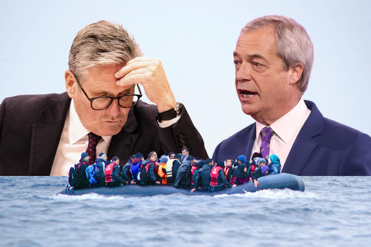 Starmer Farage Migration crisis