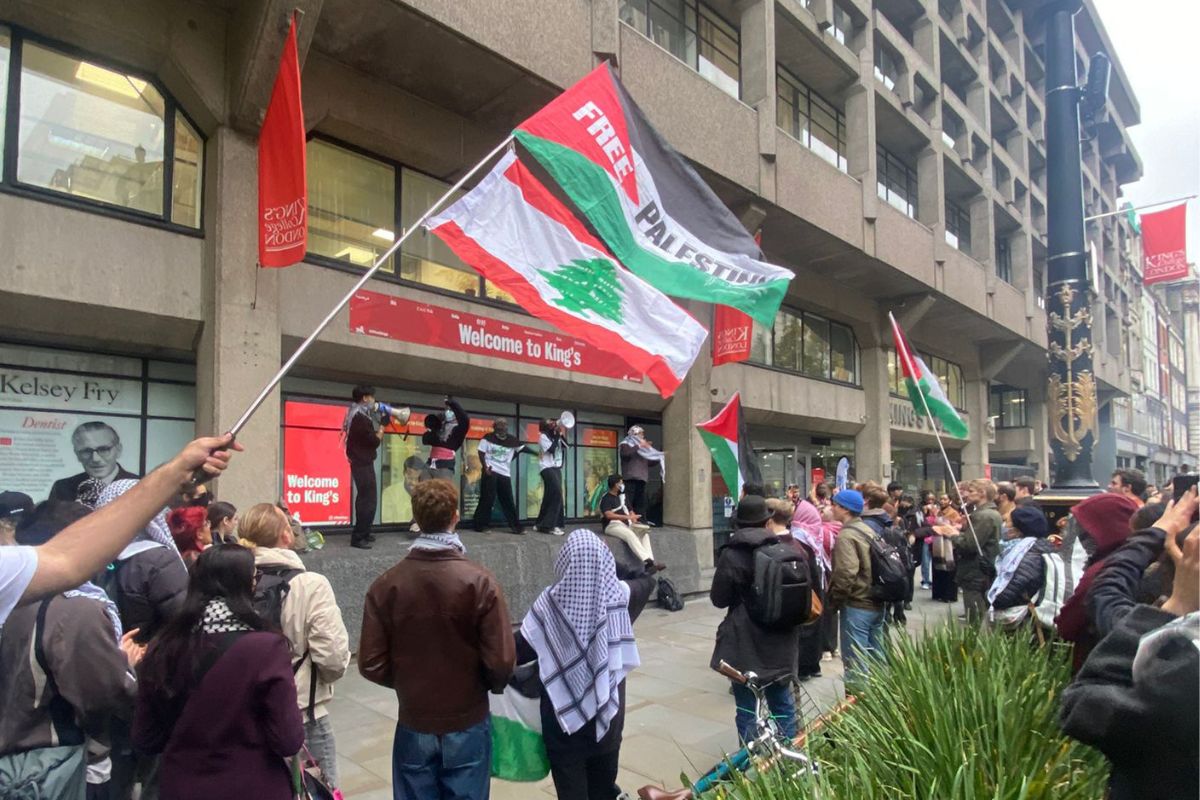 KCL Management threatens Pro-Palestine student with deportation KCL Management threatens Pro-Palestine student with deportation