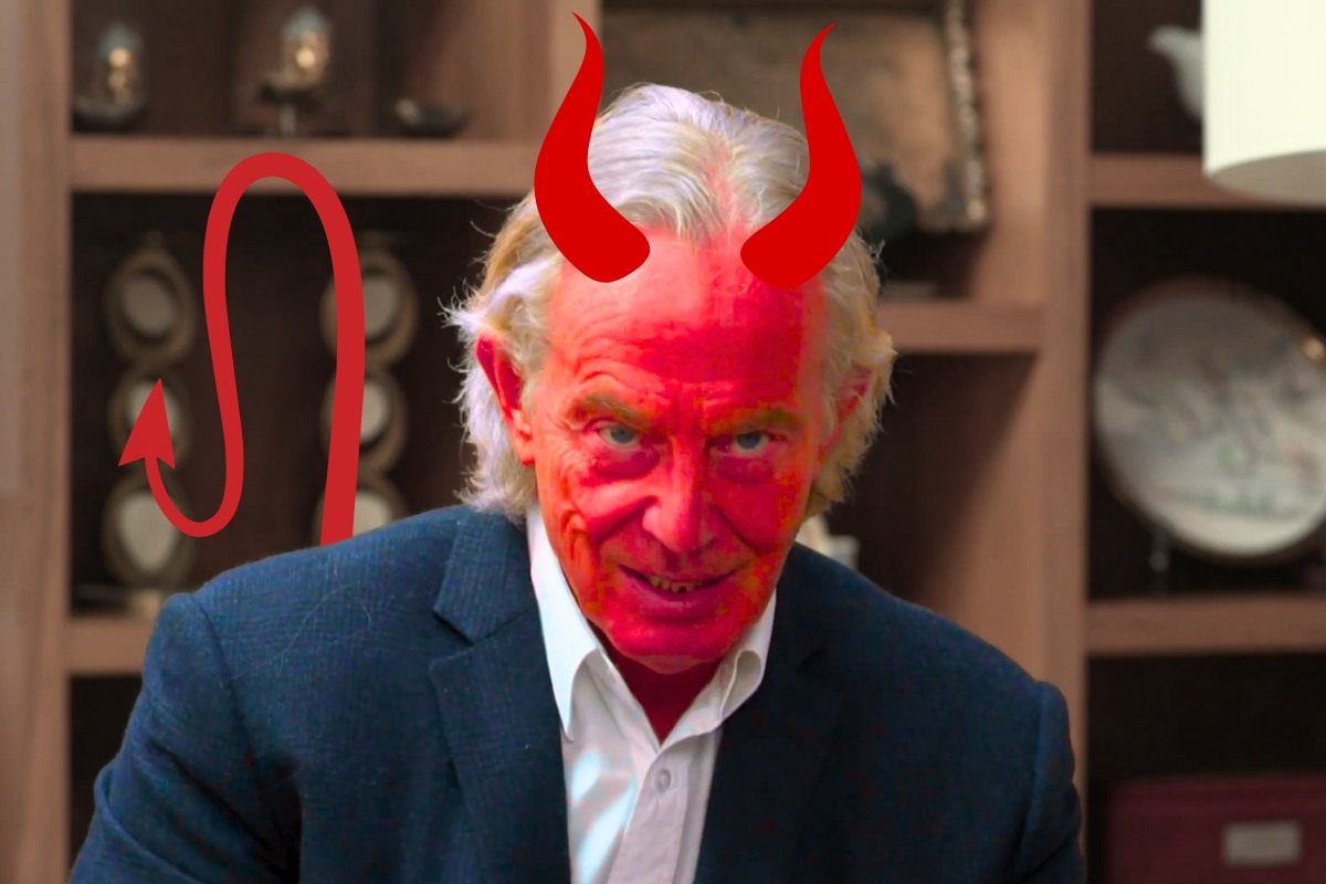 Tony Blair devil