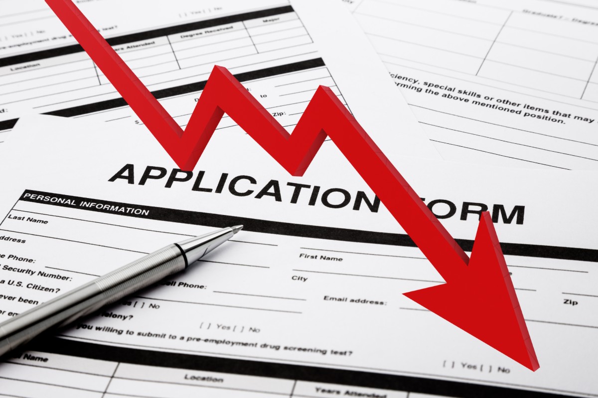 Job application form unemployment