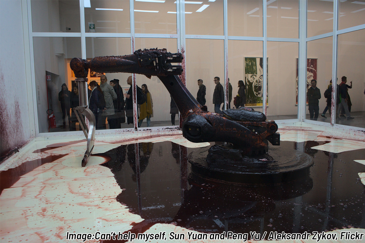 Cant stop myself robot