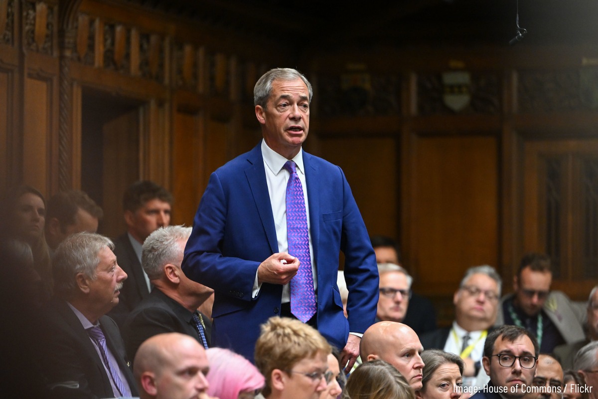 Farage in the House of Commons